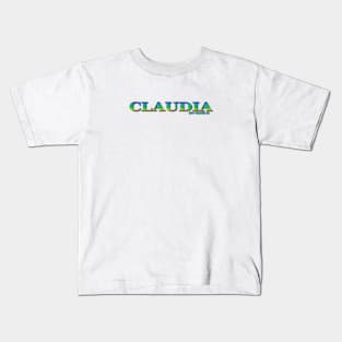 CLAUDIA. MY NAME IS CLAUDIA. SAMER BRASIL Kids T-Shirt